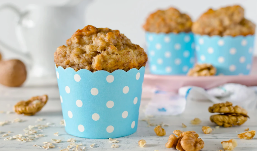 Gluten Free Banana and Walnut Muffin Recipe