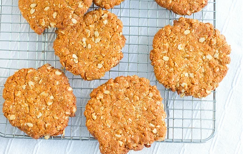 Gluten Free ANZAC Cookies Recipe
