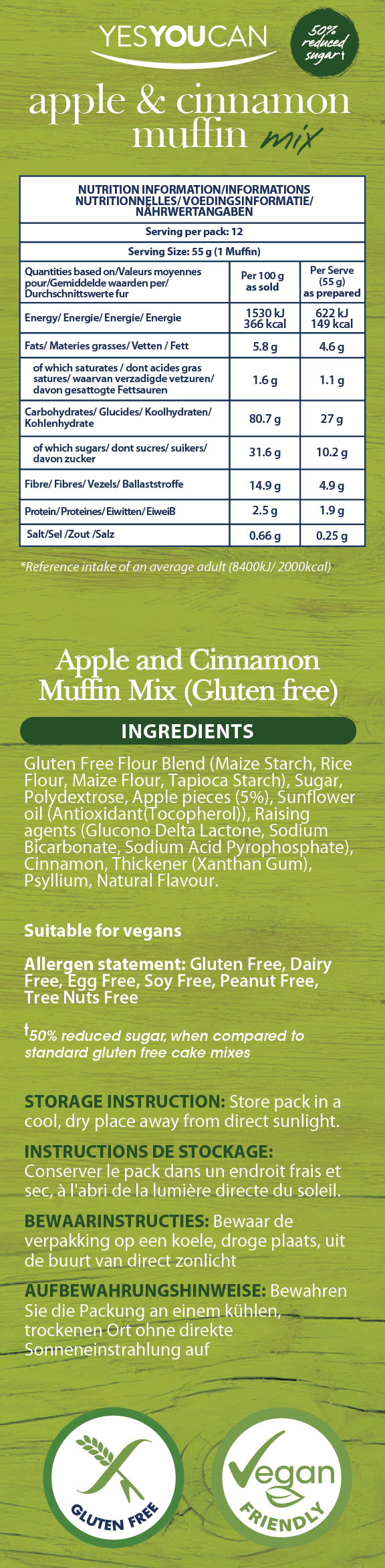 Apple Cinnamon Muffin