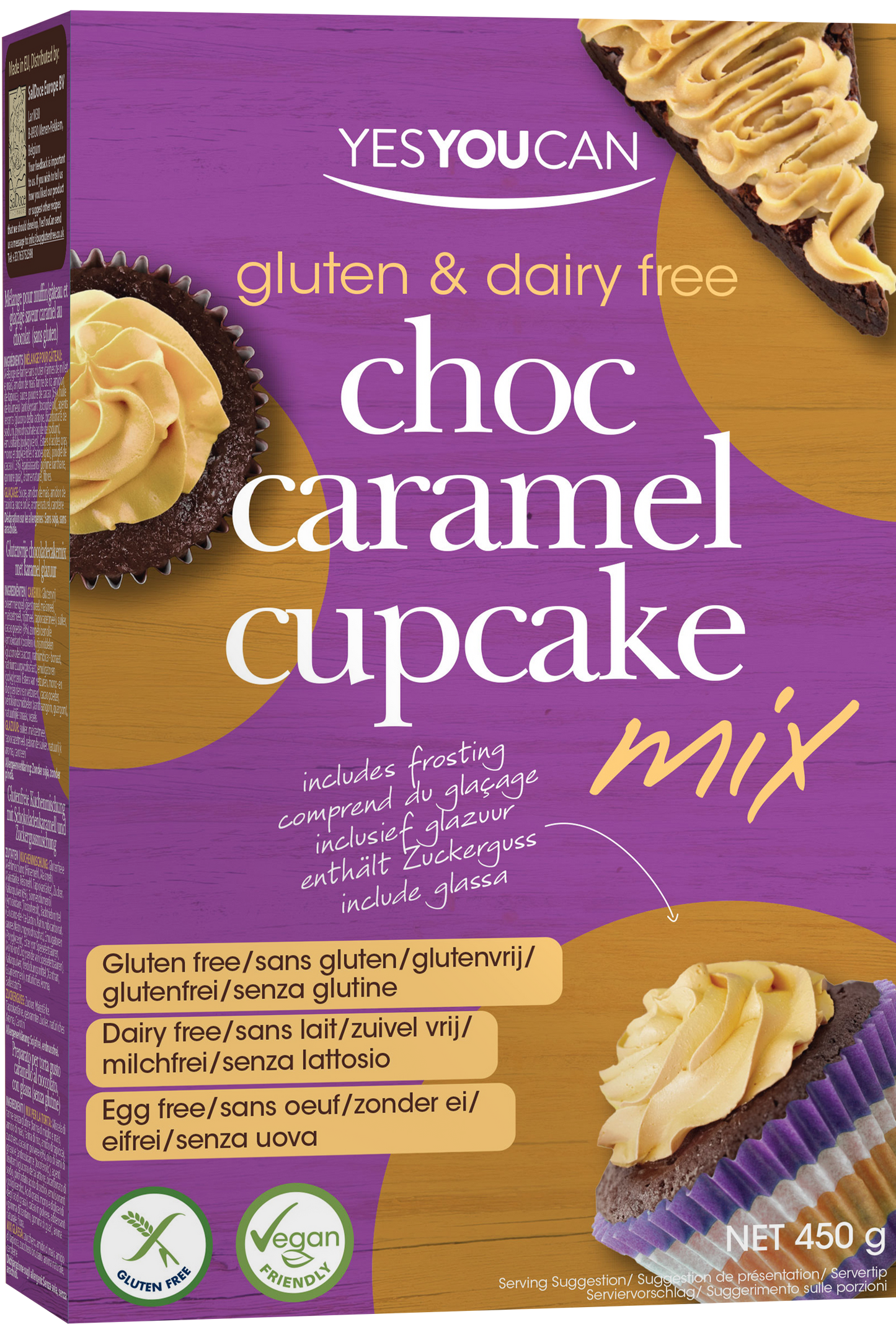 Choc Caramel Cupcake