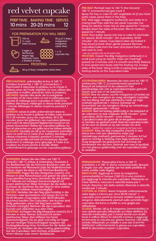 Red Velvet Cupcake Mix