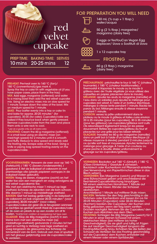 Red Velvet Cupcake Mix