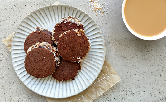 Choc Caramel Sandwich Cookies