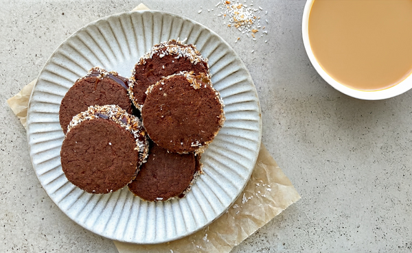 Choc Caramel Sandwich Cookies