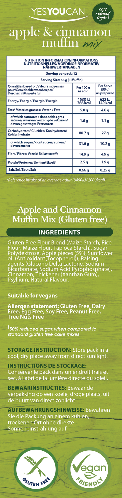 Apple Cinnamon Muffin