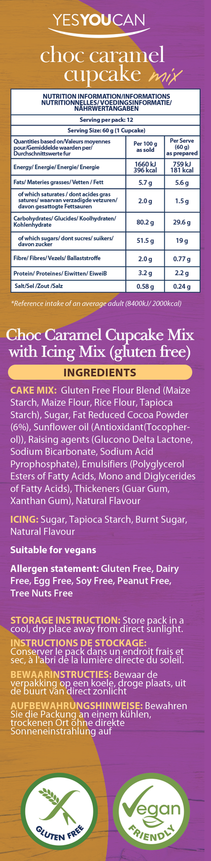 Choc Caramel Cupcake